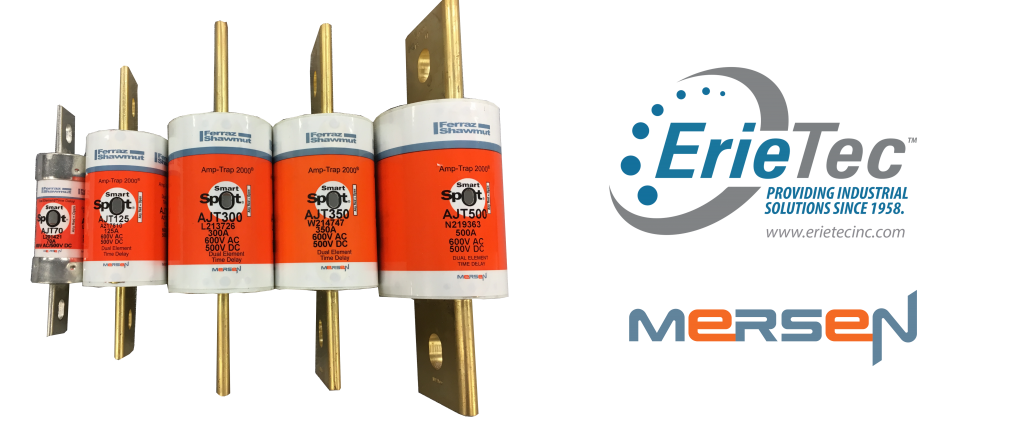 Fuses Class J by Mersen, stocked and distributed by ErieTec Inc.